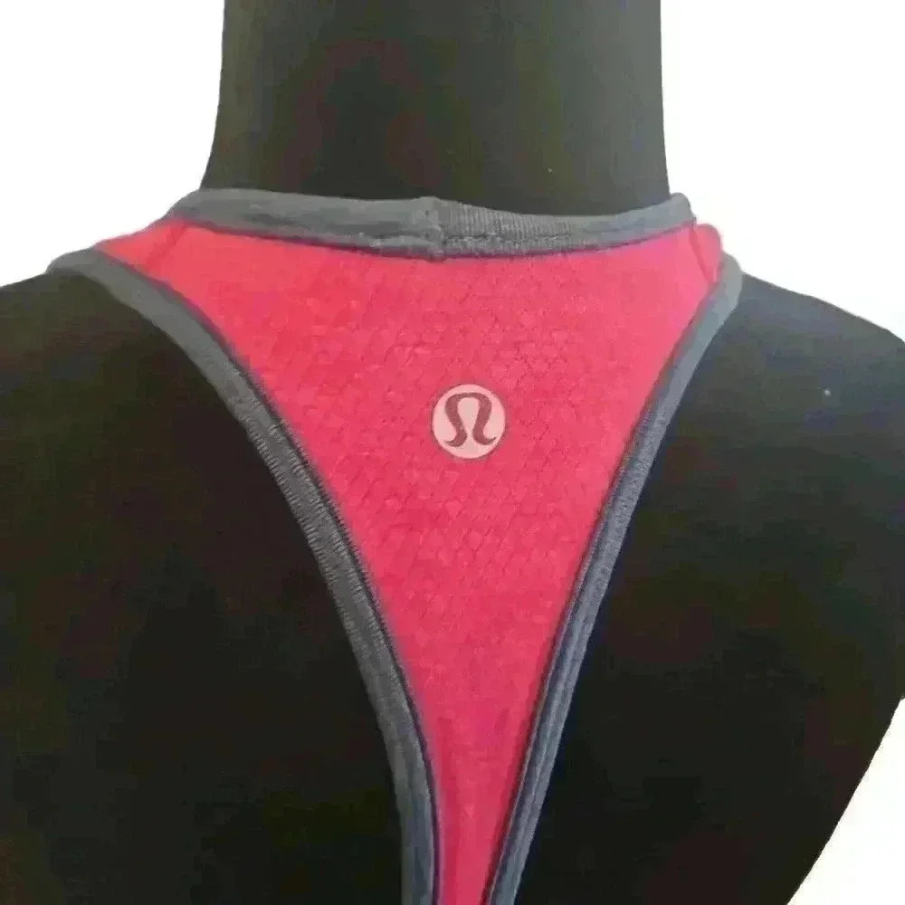Lululemon Womens Pink Ebb & Flow Racerback Tank S - Picture 4 of 12